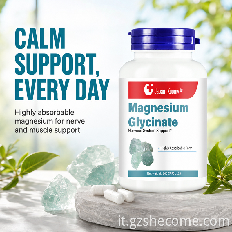 Magnesium Glycinate Capsules9